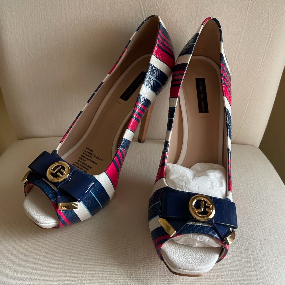 High heal platform shoe